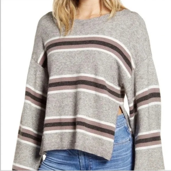 cupcakes & cashmere Sweaters - Cupcakes & Cashmere Amour Stripe Sweater Pullover